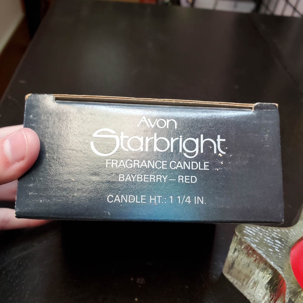 Vintage Avon starlight candle red - Picture 2 of 7